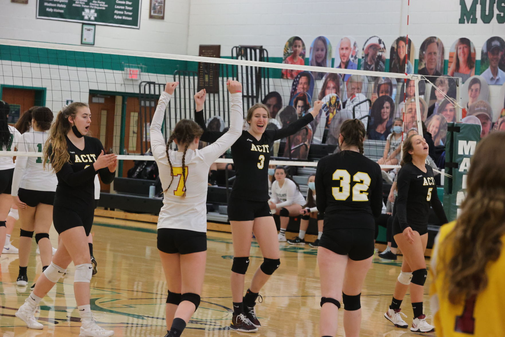 Mainland vs ACIT volleyball